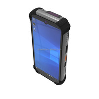 Terminal portable robuste avec lecteur de codes-barres, écran 6,5 pouces, système d'exploitation Windows 11, tablette PC mobile, 8+256 Go, processeur N100