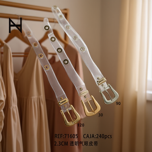 Cintura Trasparente con Occhielli 2.3Cm alla Moda per Donne - Product Image 3
