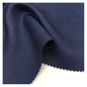 RPET personalizzato 100% riciclare il tessuto in gabardine twill di poliestere per uniforme/abbigliamento da lavoro