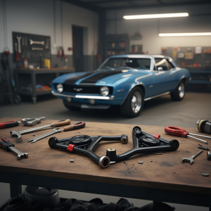 Juego de Brazos de Control Inferiores Delanteros Tubulares para Chevy Camaro 1967-1969 Nova 1968-1974, Repuesto para Reparación - Product Image 2