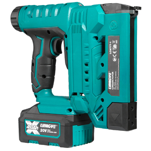 Clavadora y grapadora inalámbrica LIANGYE 20V 2 en 1, pistola <span class=keywords><strong>de</strong></span> clavos eléctrica para trabajar la madera, instalación <span class=keywords><strong>de</strong></span> puertas y ventanas, grapadora para pisos - Product Image 4