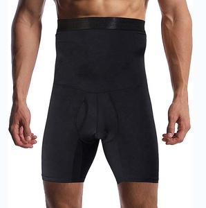 Pantalones cortos de control de barriga para hombre, cintura alta, adelgazante, cuerpo, compresión, <span class=keywords><strong>faja</strong></span> para el vientre, ropa interior, Calzoncillos Bóxer - Product Image 2