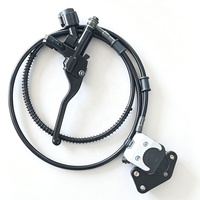 Kits de Reparación de Go Karts, Freno de Disco Hidráulico Trasero Universal y Duradero para una Frenada Segura