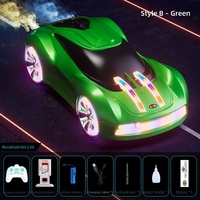 Voiture RC de drift 2,4 GHz à détection gestuelle, télécommandée 50M, supercar de cascade avec pulvérisation, 360° 4x4, rechargeable, application, évitement d'obstacles, cadeau pour