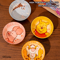 Service de vaisselle écologique en céramique Winnie l'ourson Disney, ensembles de bols, cadeaux parfaits pour les enfants et l'usage domestique et les cadeaux