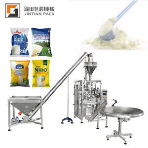 Custom 2kg Milk Coffee Filling Package Powder Packing Machine With Auger Filler