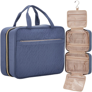 Sac de rangement portable OEM, trousse de toilette suspendue étanche, ensemble de toilette, sac de voyage pour femme - Product Image 3