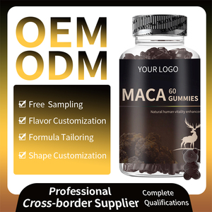 Vente en gros d'usine Maca plus Gummies Ginseng américain Pérou Maca supplément d'exercice de croissance musculaire pré-entraînement - Product Image 2