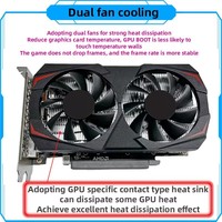 Cartes graphiques Amd Rx580 8 Go pour le rendu 3D, Gpu, Ddr5, 256 bits, carte vidéo VGA pour ordinateur, carte graphique Gddr5 bon marché pour PC de jeu