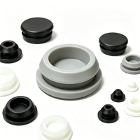 Bouchon d'étanchéité flexible en caoutchouc en forme de I personnalisé, durable, pour la protection des fentes et boucles des composants en plastique