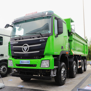 Foton Auman ETX Cummins Engine 260 270 290 300 310 330 336 350 375 380 400HP 8*4 Camión volquete de transmisión manual MLG Venta caliente - Product Image 2