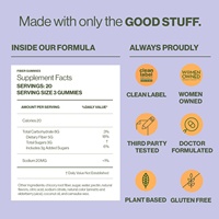 Gummies personnalisables à base de fibres végétales – Service OEM – Soutien à la santé intestinale et à la régularité des selles – Saveur agrumes et baies