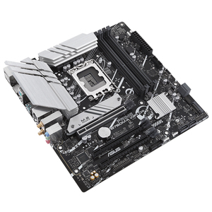 Carte mère ASU'S PRIME B760M-A WIFI D4-CS d'occasion, compatible avec les processeurs Core de 13e et 12e génération, avec 1 port DisplayPort et 2 ports HD MI PRIME - Product Image 1