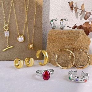Dylam Trendy Design Fine Jewelry Women 925 Sterling <b>Silver</b> Hypoallergenic Matte Rhodium 18K Gold Jewelry <b>Hoop</b> Earrings - Product Image 2