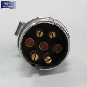 ISO 1724 CE Rosh <span class=keywords><strong>7</strong></span> <span class=keywords><strong>Pin</strong></span> <span class=keywords><strong>Trailer</strong></span> cắm sơ đồ hệ thống dây điện 12 V <span class=keywords><strong>Trailer</strong></span> nối - Product Image 5