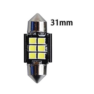 Ampoule LED TCYATO <span class=keywords><strong>28mm</strong></span> <span class=keywords><strong>C5W</strong></span> 3030 6SMD pour voiture, éclairage de lecture de toit sans erreur, lumière de toit, autres accessoires d'éclairage pour voitures - Product Image 4