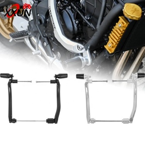 XXUN Pare-chocs de moteur de moto, barre anti-chute, glissière de cadre pour Kawasaki Z650RS <span class=keywords><strong>2022</strong></span> 2023, protection contre les chutes, accessoires - Product Image 1