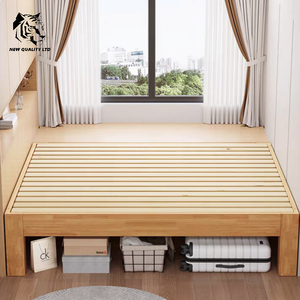 factory supply well priced customize large stock ship immediately storage <b>bed</b> new fashion bedroom furniture wood full <b>size</b> <b>bed</b> - Product Image 2