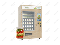 Réfrigérateur automatique intelligent de cuisine, pour salade de légumes, cupcakes, sushi, machine à vendre avec télécommande