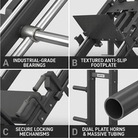 Nouveau Design Power Rack 45 Degrés Jambe Presse En Acier Fonctionnel Fitness Gym Équipement pour Musculation Huck Squat Machine
