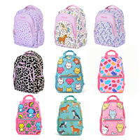 Sac à dos scolaire pour enfants, personnalisé avec logo, taille et couleur, fabriqué en Chine, original, mignon, à motifs floraux et de dessins animés, pour filles