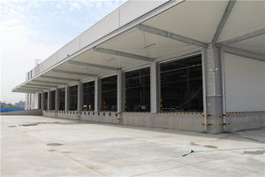 Puertas de persiana enrollable de almacenamiento personalizado de alta calidad, puertas enrollables de seguridad, puertas de garaje automáticas eléctricas de acero - Product Image 3