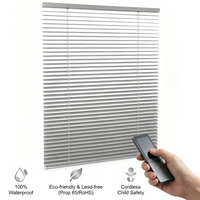 Persianas Venecianas Motorizadas de Aluminio con Control Remoto Eléctrico, Lamas de 25 mm, Aislamiento Térmico, Recubrimiento en Polvo, para Uso Comercial y Residencial