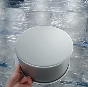 Molde Redondo para Hornear <span class=keywords><strong>de</strong></span> <span class=keywords><strong>Aluminio</strong></span> <span class=keywords><strong>Anodizado</strong></span> Ecológico <span class=keywords><strong>de</strong></span> 6 x 3 Pulgadas, 1.0 mm <span class=keywords><strong>de</strong></span> Grosor, con Fondo Fijo - Product Image 6