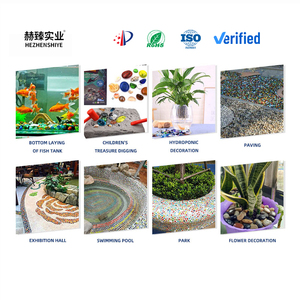 Pierres naturelles Yuhua de tailles variées (galets pour projets artistiques DIY, conception d'ornements faits à la main, écologiques, durables, 20 lb) - Product Image 3