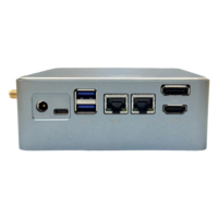 Boîtier NUC portable Intel 12e/13e génération, double LAN 4 ports, affichage 4K, mini PC pour affichage numérique, entreprise, bureau