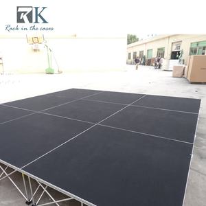 Scène de spectacle pliable en aluminium pour groupes musicaux - Plateforme de scène simple en promotion - Product Image 4