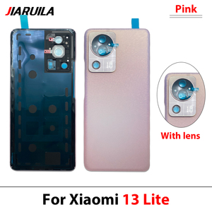 Coque <span class=keywords><strong>arrière</strong></span> de batterie, porte <span class=keywords><strong>arrière</strong></span> en verre pour Xiaomi 13 Lite <span class=keywords><strong>Note</strong></span> <span class=keywords><strong>10</strong></span> 5G, coque <span class=keywords><strong>arrière</strong></span> en verre pour téléphone portable, pièces de réparation de batterie - Product Image 6