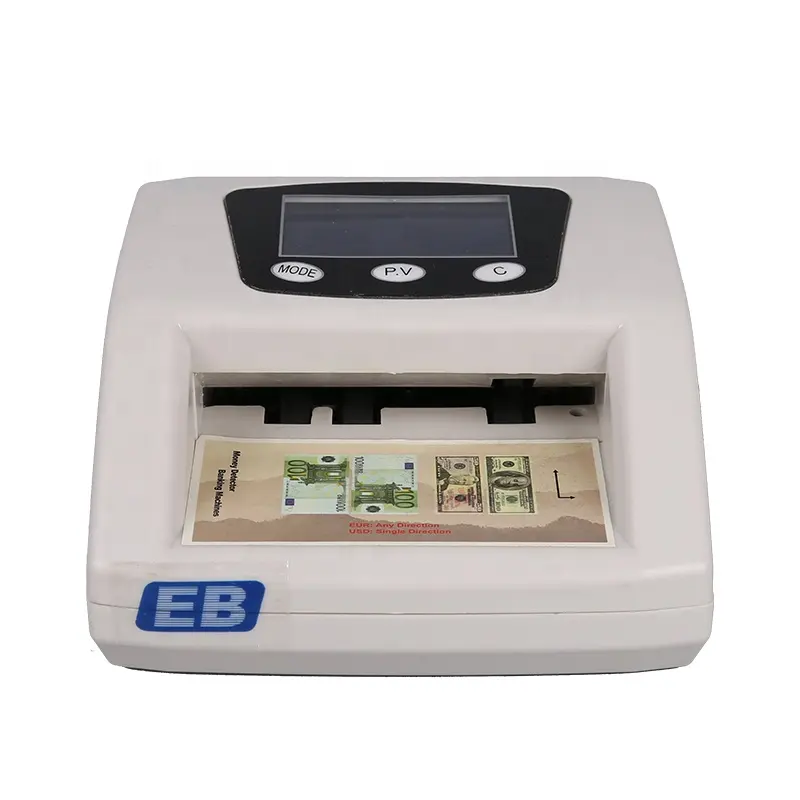Detector automático de dinheiro falso DC-2068 Detector elétrico de notas, máquina de detecção de moeda