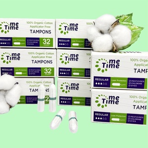 <span class=keywords><strong>Tampons</strong></span> biologiques sans parfum en coton PLA sans applicateur, livraison gratuite, vente en gros, <span class=keywords><strong>tampons</strong></span> naturels sans plastique pour femmes - Product Image 2