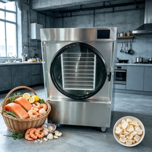 Secador de Bandeja de Acero Inoxidable, Equipo de Procesamiento de Alimentos con Calentamiento Eléctrico de 2000W, 220V, Máquina de Secado de Bajo Consumo - Product Image 5