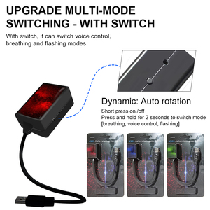 LELANPU Accessori Universali per Veicoli Fuoristrada, Laser Stellato per Tetto, Luci Sternenhimmel per <span class=keywords><strong>Auto</strong></span>, USB LED Starlight - Product Image 6
