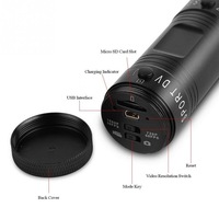 2026 Ultra HD 1080p Wasserdichte Action-Kamera mit 10x-20x Optischem Zoom für Outdoor-Sportarten, Motorrad- und Fahrradhelme, MicroSD