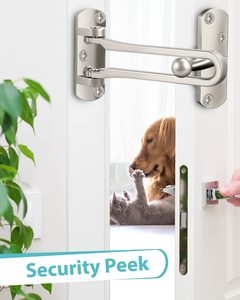 Serrures de porte de sécurité <span class=keywords><strong>Garde</strong></span> de porte pour hôtel serrures de quincaillerie de porte de sécurité en acier inoxydable - Product Image 5