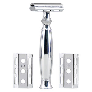 Rasoio di Sicurezza Regolabile di Precisione Manuale <span class=keywords><strong>ZY</strong></span> da Uomo con Manico Ponderato, Adatto a Lamette a Doppio Filo, Stile a Lama Singola - Product Image 1