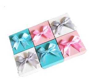 Cajas de Joyería de Cartón de Alta Calidad, Caja para Collares, Caja para Anillos de Joyería a la Moda - Product Image 1