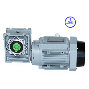 Factory Price NMRV Worm Gear Speed Reducer Gear Box Flange Mounted Integrated 3 Phase Motor High Efficiency Power Transmission