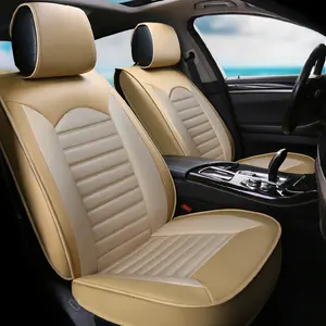 Full Set Leather Universal Car Leather Seat Covers Set
