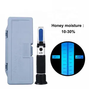 Hand Held 10-30% Water Honey Refractometer with Calibration Atc Refractometer Gage