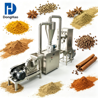 Machine industrielle de transformation du manioc, pulvérisateur en acier inoxydable pour la fabrication de poudre de chips de manioc