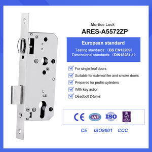 ヨーロッパ向けカスタム木製ドアロック 高セキュリティステンレス鋼モーティスロック本体 - Product Image 2