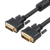 ULT-unite Vergulde DVI-D om DVI-D Dual Link dvi kabel 24 + 1