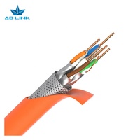 Kabel Komunikasi kinerja tinggi 1000ft Rj45 305m kabel jaringan LAN kepang pabrik layanan kucing 7