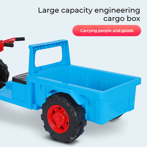 2024 nuevos juguetes eléctricos <span class=keywords><strong>para</strong></span> niños 12V batería Tractor <span class=keywords><strong>montable</strong></span> niños paseo eléctrico en coche - Product Image 5