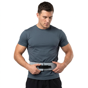 SAAR INDUSTRIES Strong Heavy Duty Non-Slip Breathable Professional Protection Cowhide Leather Unisex Buckle Waist Support <b>Belt</b> - Product Image 1