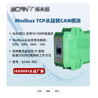 Módulo Convertidor de Protocolo Modbus TCP/RTU a CAN - Puerta de Enlace de Puerto Serie Ethernet a Bus CANopen